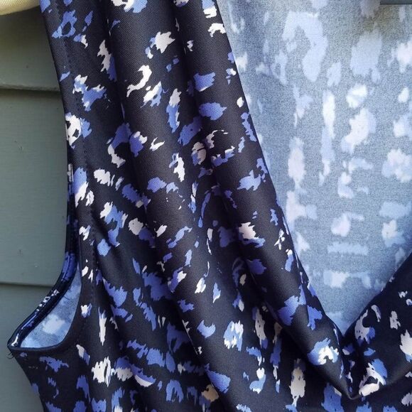 89th & Madison Blue Stretch Shell Size Large - Picture 6 of 7